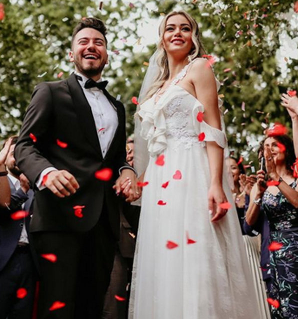 Enes Batur ile Damla Aslanalp evlendi: Hayatımın en büyük ve en doğru kararını aldım - Magazin haberleri